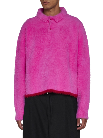 Shop Jacquemus Sweater In Pink