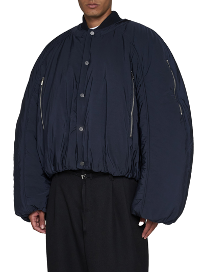 Shop Jacquemus Jacket In Dark Navy