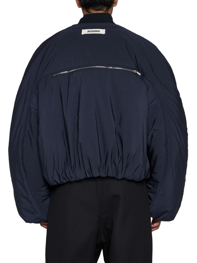 Shop Jacquemus Jacket In Dark Navy
