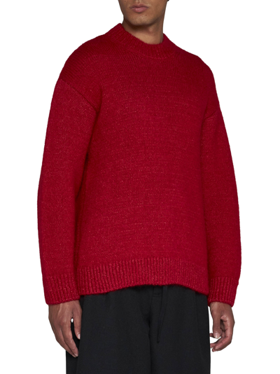 Shop Jacquemus Sweater In Red