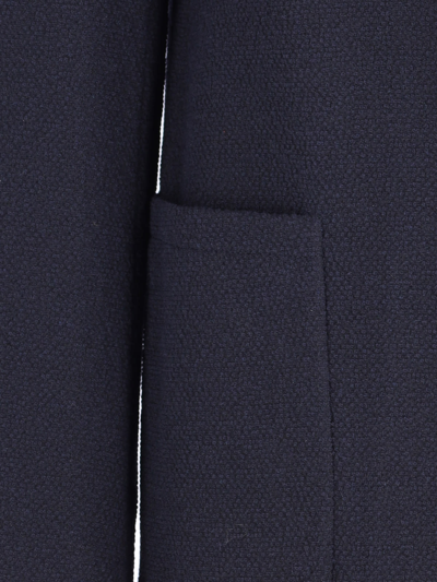 Shop Giorgio Armani Jacket In Blue