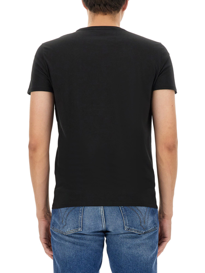 Shop Lacoste T-shirt With Logo In Nero