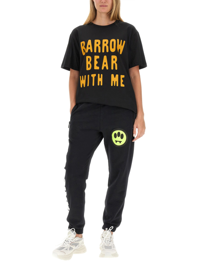 Shop Barrow T-shirt With Logo In Nero