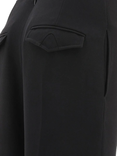 Shop Dion Lee "v-wire" Trousers In Black