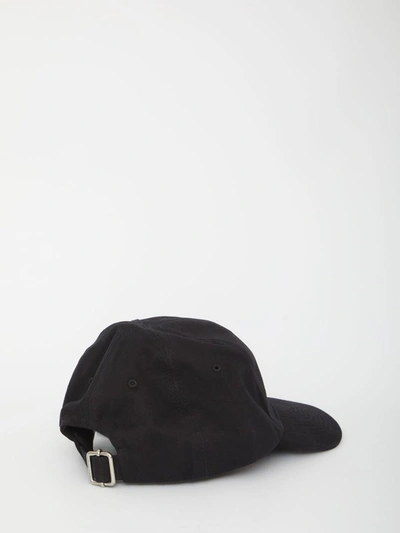 Shop Off-white Bookish Cap In Black