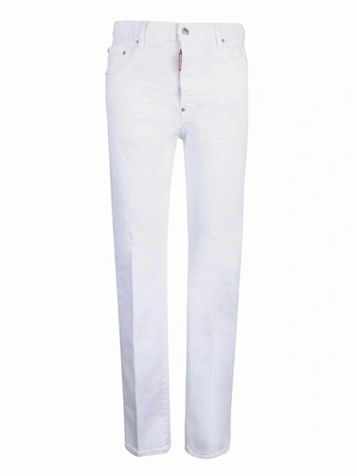 Shop Dsquared2 Trousers In White