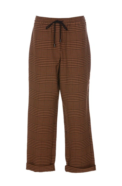 Shop Essentiel Antwerp Trousers In Brown