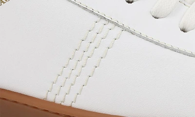 Shop Bruno Magli Bono Sneaker In White Leather