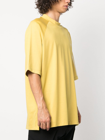 Shop Y-3 X Adidas 3s Ss T-shirt In Yellow