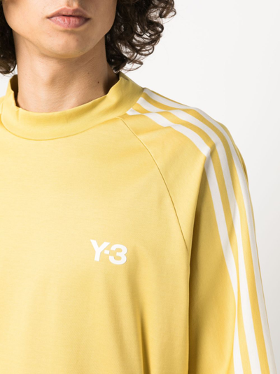 Shop Y-3 X Adidas 3s Ss T-shirt In Yellow