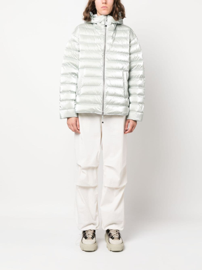 Parajumpers Hooded Padded Jacket In Grey