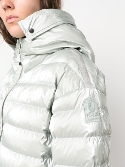 Parajumpers Hooded Padded Jacket In Grey