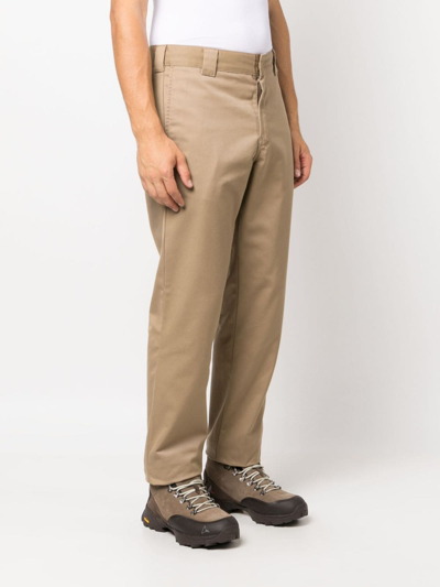 Shop Carhartt Master Straight-leg Trousers In Neutrals