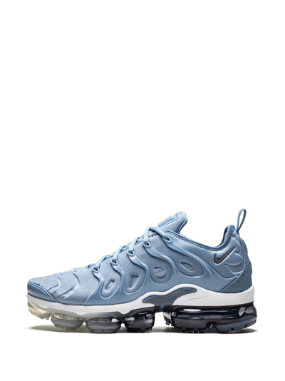 Shop Nike Air Vapormax Plus "work Blue" Sneakers