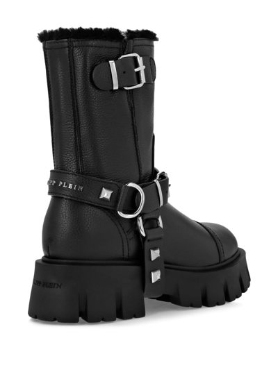 Philipp Plein Ankle Boots In Black