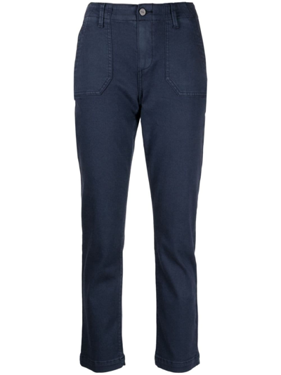 Paige Leenah High-rise Wide-leg Jeans In Blue