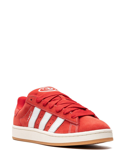Shop Adidas Originals Campus 00s "better Scarlet/cloud White" Sneakers In Red