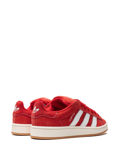 Shop Adidas Originals Campus 00s "better Scarlet/cloud White" Sneakers In Red