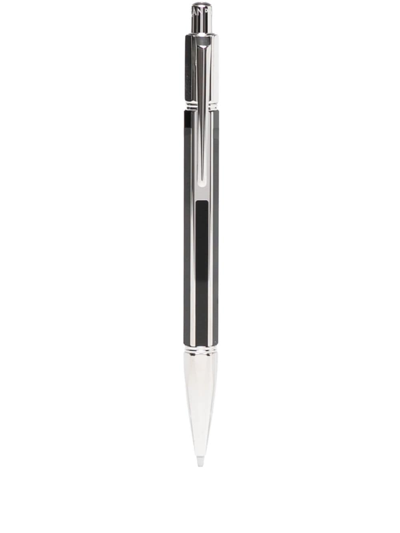Shop Caran D'ache Ballpoint-style Pen In Silver