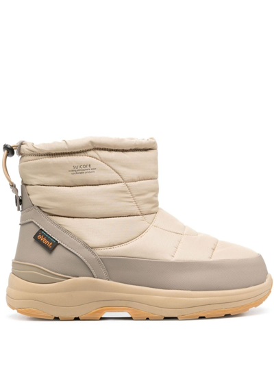 Shop Suicoke Eva Padded Boots In Neutrals