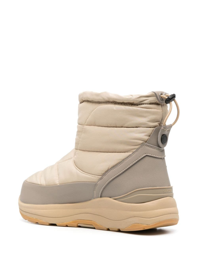 Shop Suicoke Eva Padded Boots In Neutrals