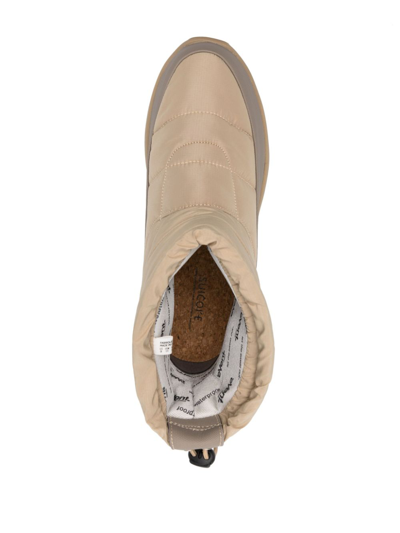 Suicoke Beige Bower-mod-ev Boots In Neutrals