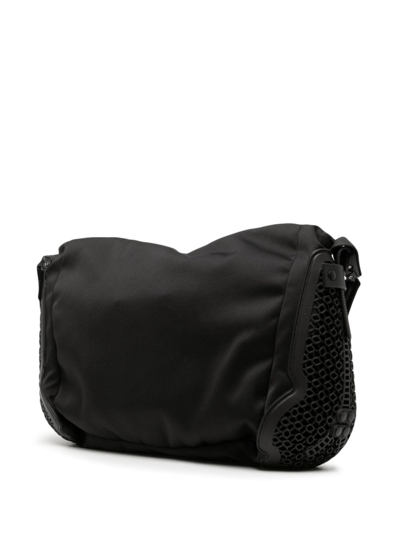 Shop Innerraum Panelled Messenger Bag In Black