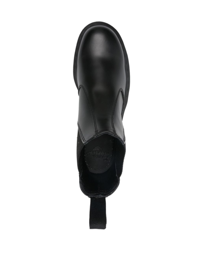 Dr. Martens' Dr. Martens Man Ankle Boots Black Size 7.5 Leather In Black