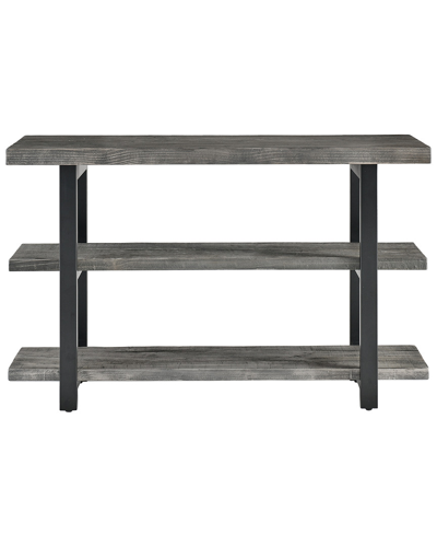 Shop Alaterre Pomona 48in Metal And Wood Media/console Table