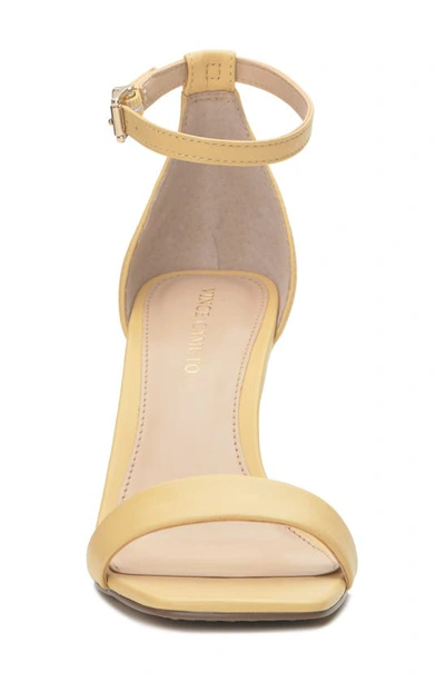 Shop Vince Camuto Enella Ankle Strap Sandal In Panna Cotta Baby Sheep