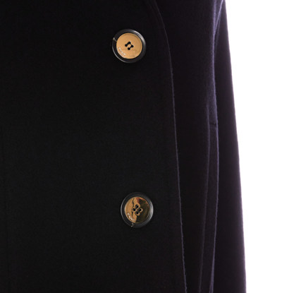 Shop Pinko Ecommerce Coat In Black