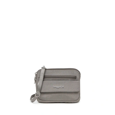 Shop Baggallini Women's Modern Everywhere Mini Crossbody Bag In Grey