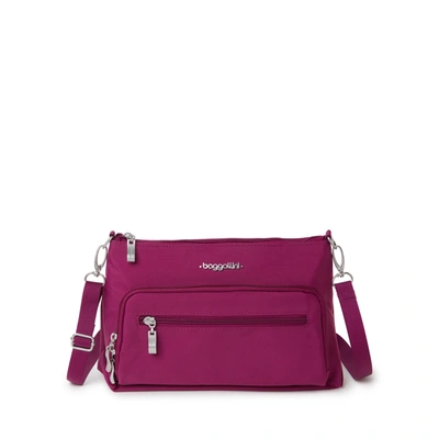 Shop Baggallini Day-to-day Crossbody Bag In Purple