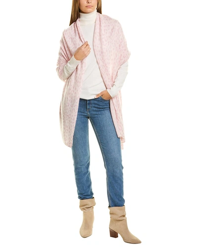 Shop Amicale Cashmere Wrap In Pink