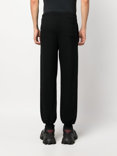 Shop Haider Ackermann X Fila Logo-print Track Pants In Schwarz