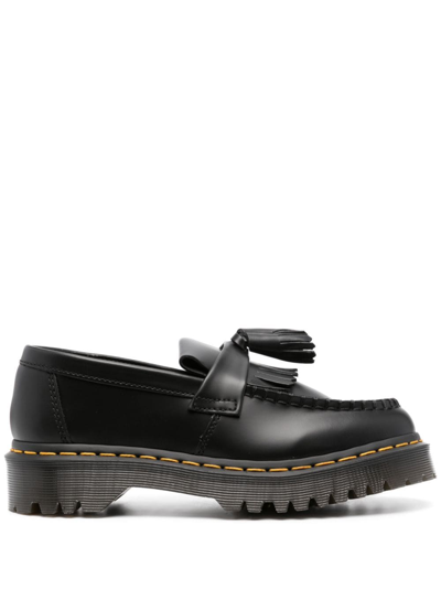 Shop Dr. Martens' Adrian Bex Leather Loafers In Schwarz