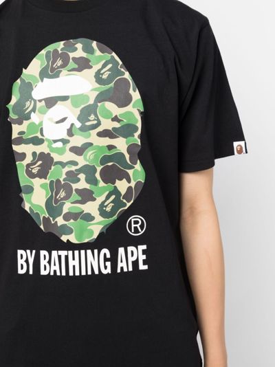 Shop A Bathing Ape 1st Camo By Bathing Ape T-shirt In Schwarz