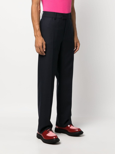 Shop Séfr Mike Suit Tailored Trousers In Blau