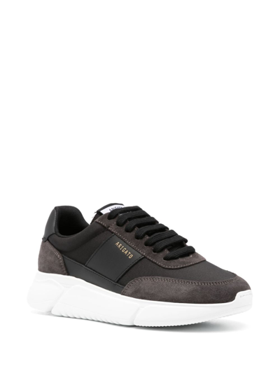 Shop Axel Arigato Genesis Vintage Runner Sneakers In Schwarz