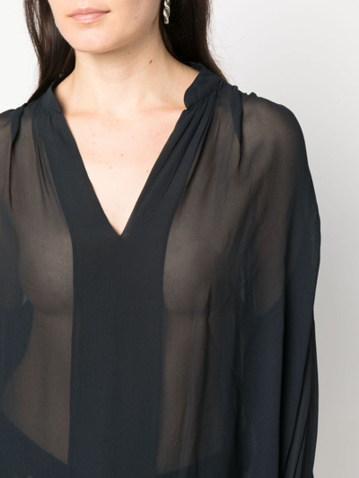 Rag & Bone Leichte Bluse In Blue