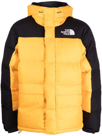 Shop The North Face Himalayan Zip-up Padded Jacket In Gelb