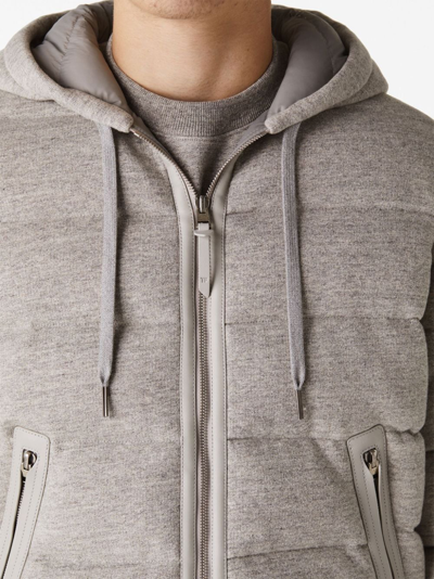 Shop Tom Ford Zip-up Hoody Jacket In Grau