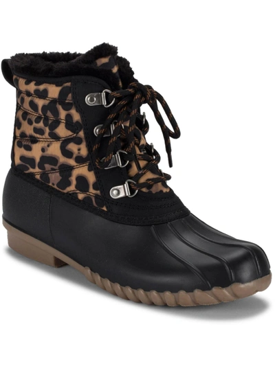 Shop Baretraps Flynn Womens Duck Shoes Waterproof Winter & Snow Boots In Multi