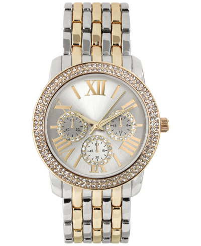 Shop Inc International Concepts Women's Two-tone Bracelet Watch 38mm, Created For Macy's In Gold