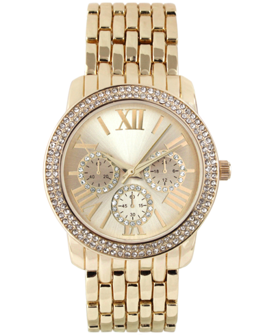 Shop Inc International Concepts Women's Gold-tone Bracelet Watch 38mm, Created For Macy's
