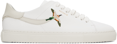 Shop Axel Arigato White Clean 90 Stripe B Bird Sneakers