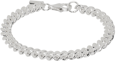 Shop Hatton Labs Silver Curb Chain Bracelet