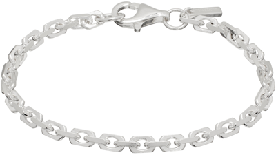 Shop Hatton Labs Silver Anchor Chain Bracelet