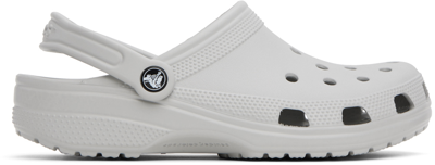 Crocs Classic Metallic Buckle Clogs In Atmosphere