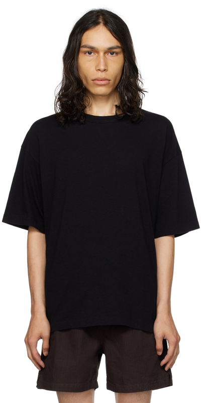 Shop Ymc You Must Create Black Triple T-shirt In 01-black